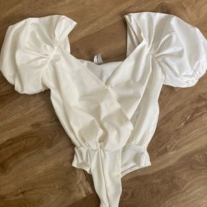 Asos puffed sleeve tee